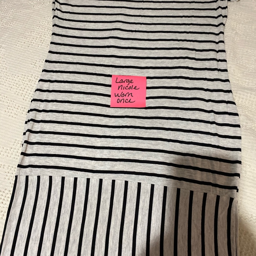 LulaRoe large Nicole- worm once